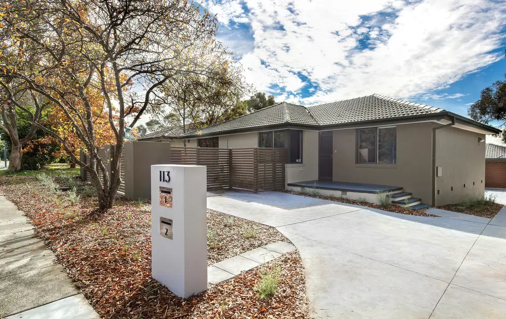 Main view of Homely house listing, 1/113 Burrinjuck Crescent, Duffy ACT 2611