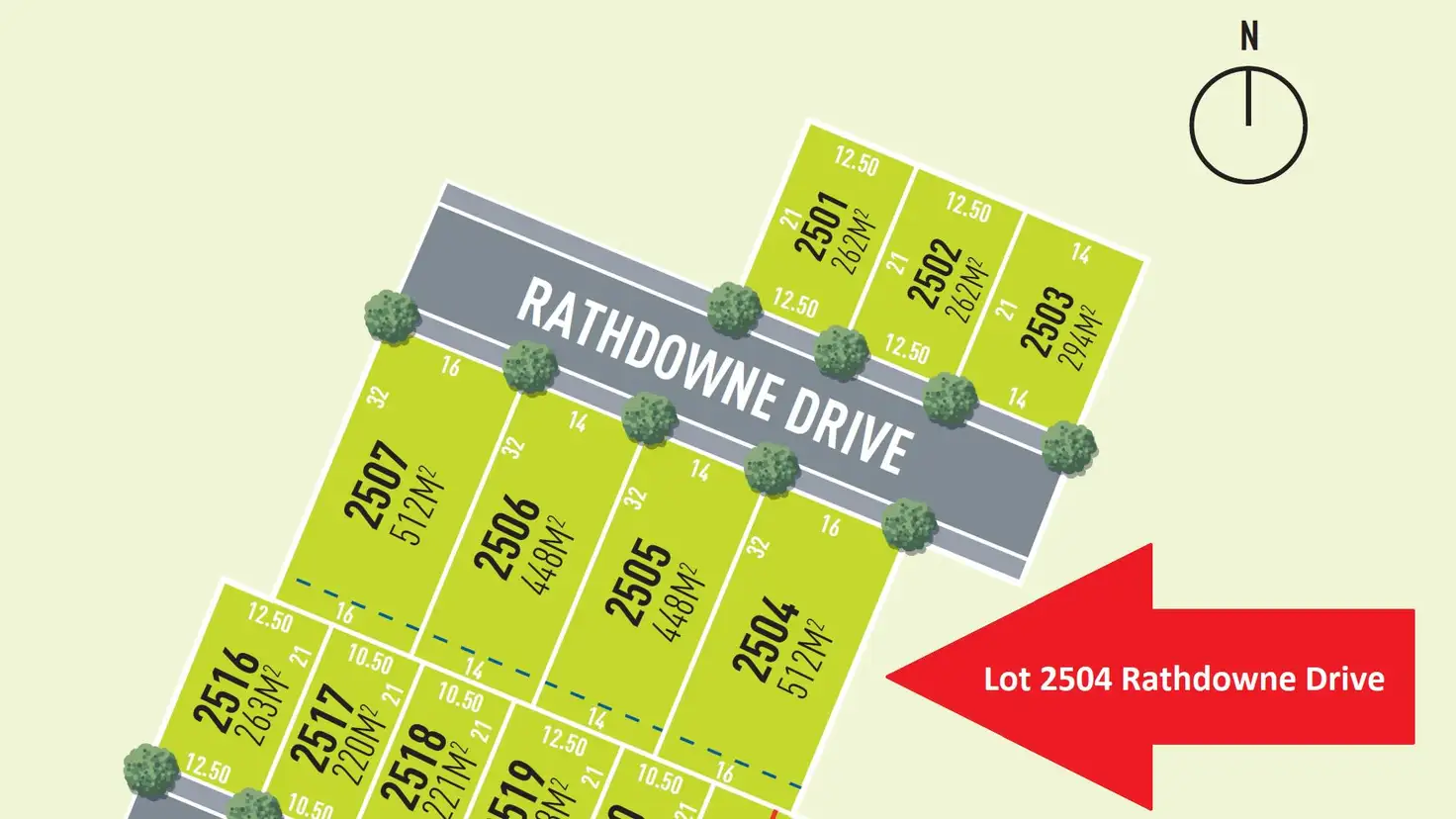 Main view of Homely land listing, Lot 2504 Rathdowne Drive, Mickleham VIC 3064