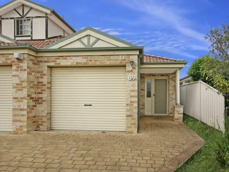 Main view of Homely semi-detached listing, 89 Nineteenth Ave, Hoxton Park NSW 2171
