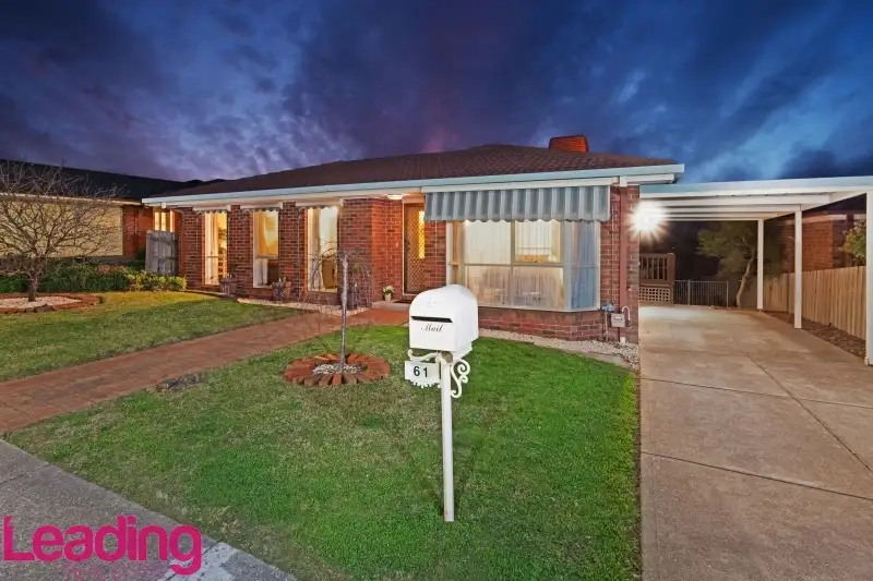 Main view of Homely house listing, 61 Fullbrook Drive, Sunbury VIC 3429