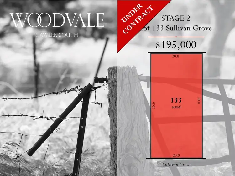 Main view of Homely land listing, Lot 133 Sullivan Grove, Gawler South SA 5118