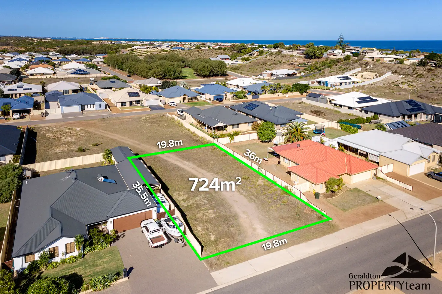 Main view of Homely land listing, 10 Reef Boulevard, Drummond Cove WA 6532
