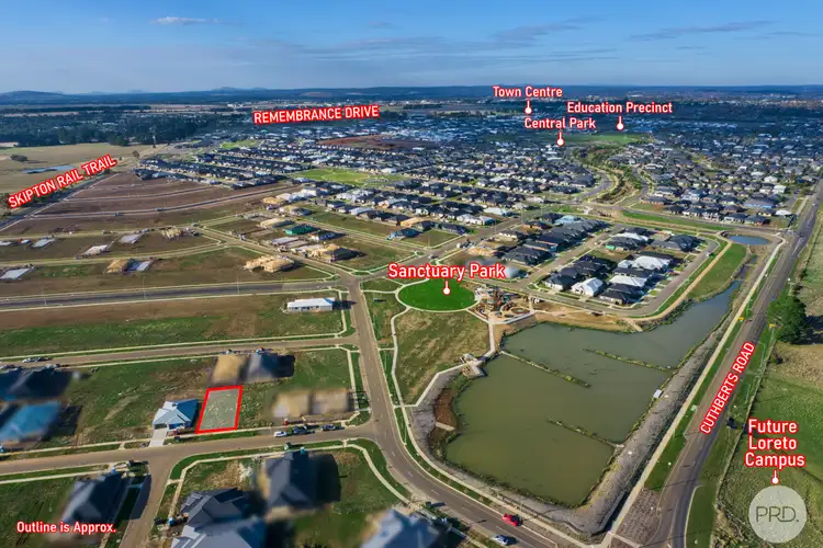 Main view of Homely land listing, 8 McGeachin Street, Lucas VIC 3350