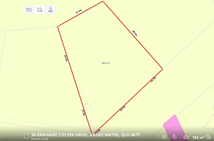 Fifth view of Homely land listing, LOT 17 Grahame Colyer, Agnes Water QLD 4677