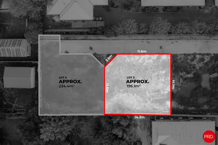 Main view of Homely land listing, LOT 3, 6 Norfolk Street, North Bendigo VIC 3550