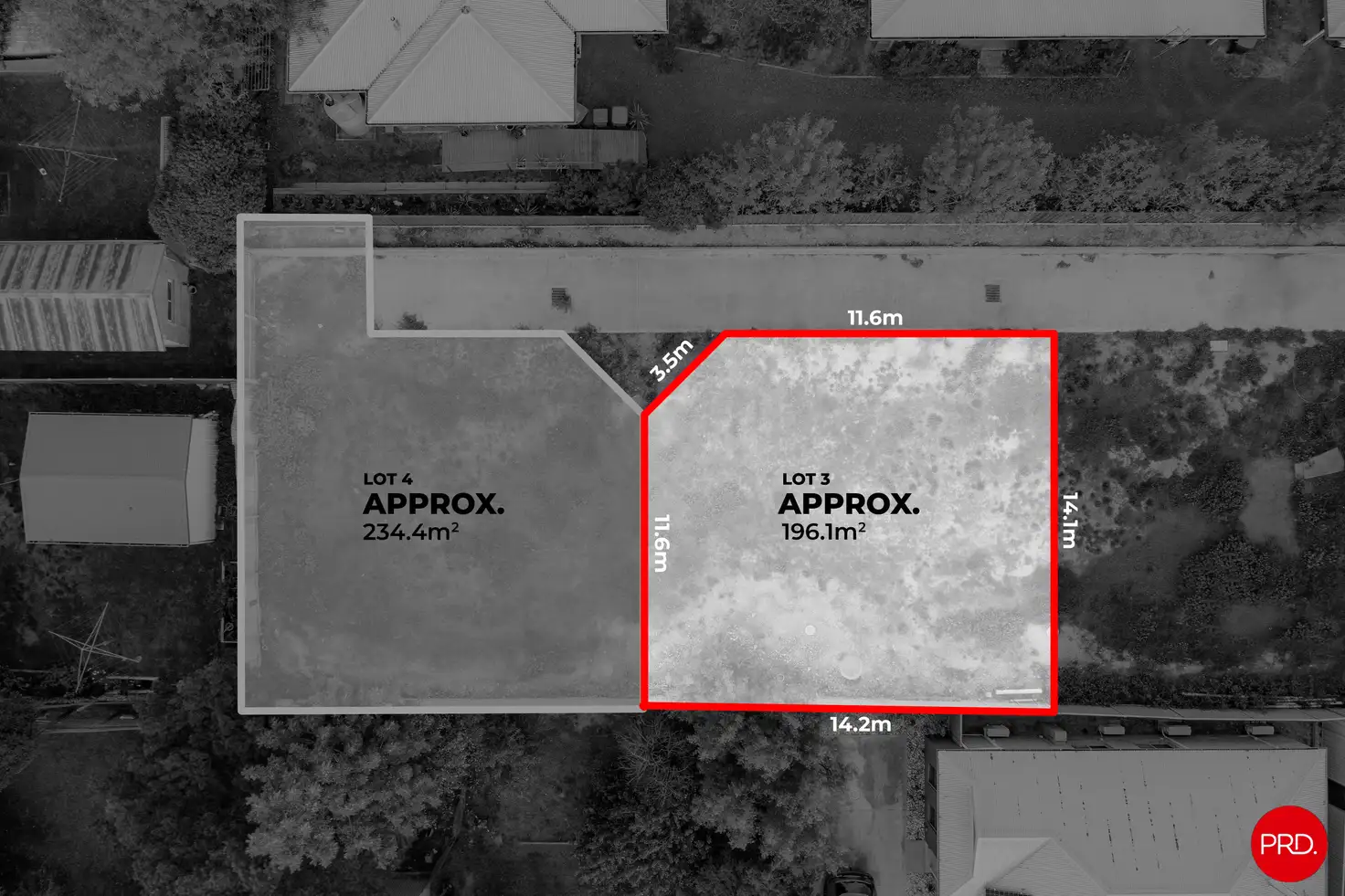 Main view of Homely land listing, LOT 3, 6 Norfolk Street, North Bendigo VIC 3550