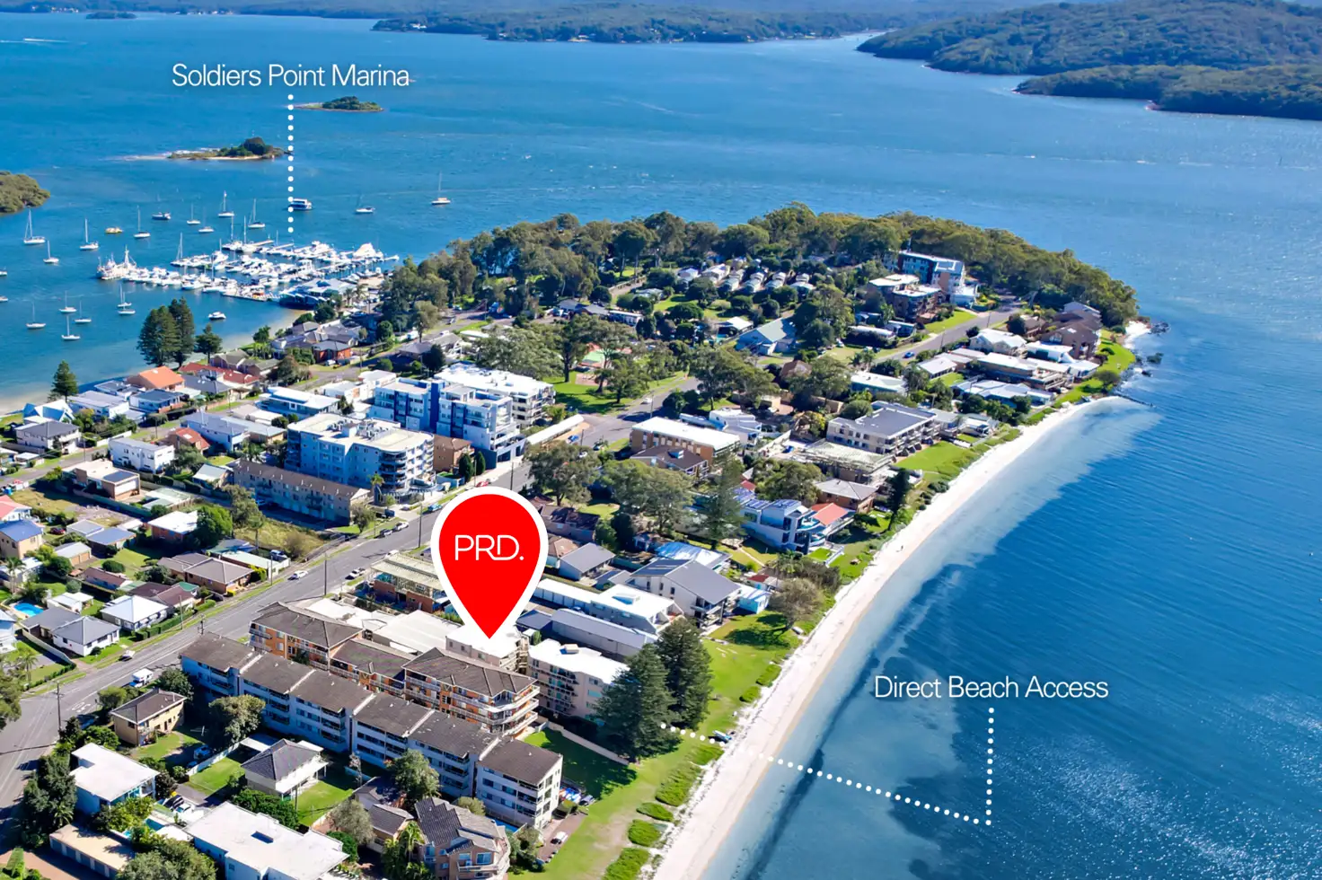 Main view of Homely apartment listing, 3/37 Soldiers Point Road, Soldiers Point NSW 2317