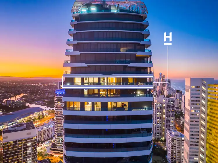 Second view of Homely apartment listing, 4403/1 Oracle Boulevard, Broadbeach QLD 4218