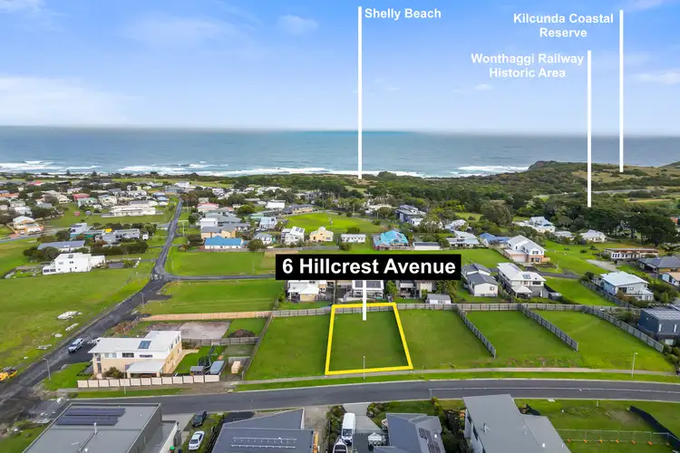 Third view of Homely land listing, 6 Hillcrest Avenue, Kilcunda VIC 3995