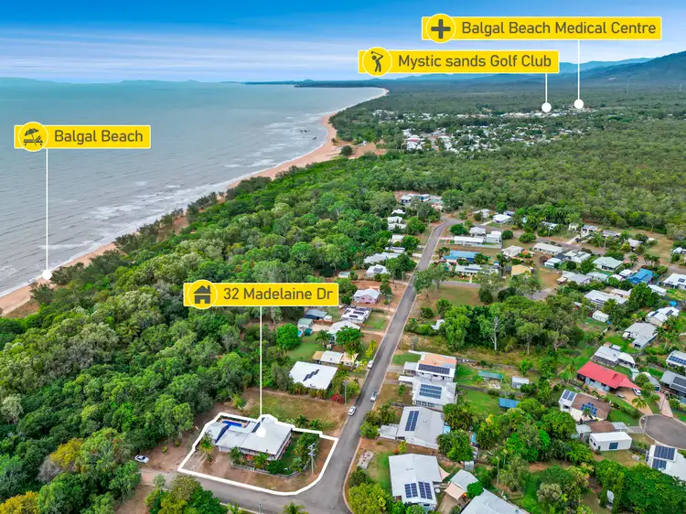 Second view of Homely house listing, 32 Madelaine Drive, Balgal Beach QLD 4816