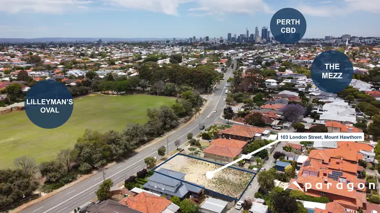 Main view of Homely land listing, 103 London Street, Mount Hawthorn WA 6016