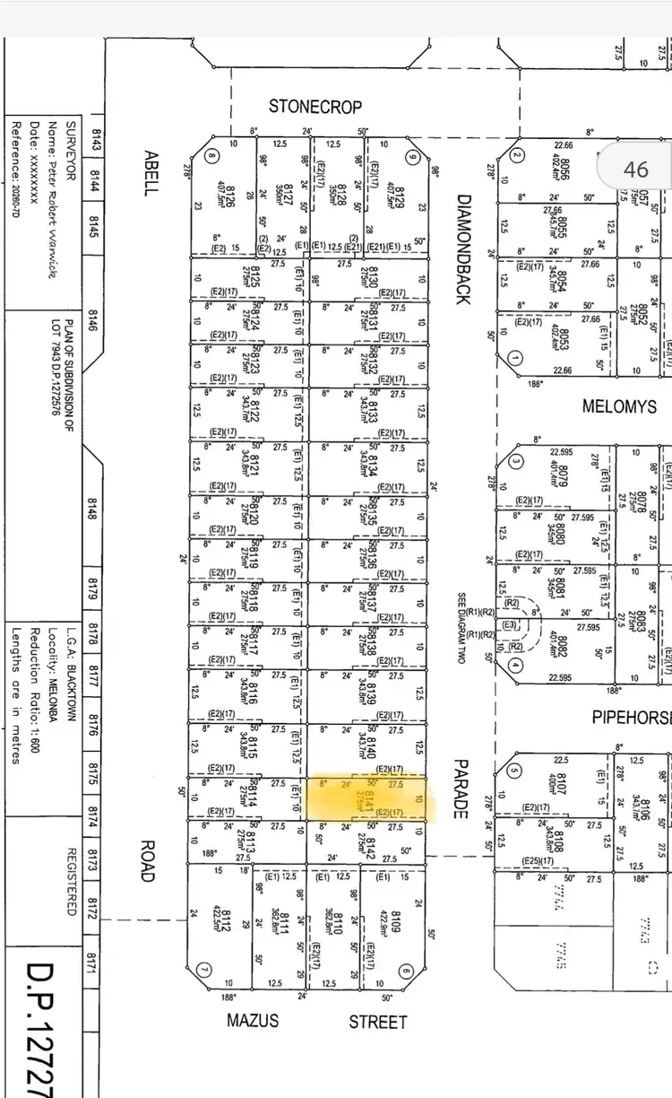 Second view of Homely land listing, 8141 Diamondback Parade, Marsden Park NSW 2765
