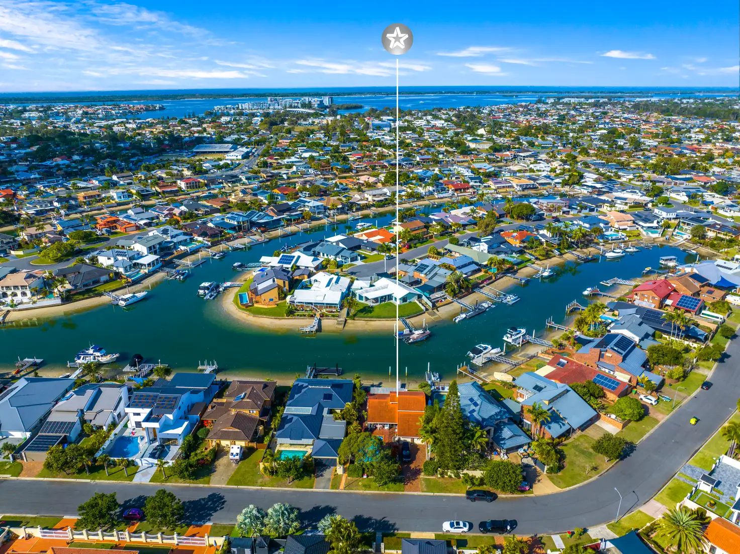Main view of Homely house listing, 53 Tradewinds Avenue, Paradise Point QLD 4216