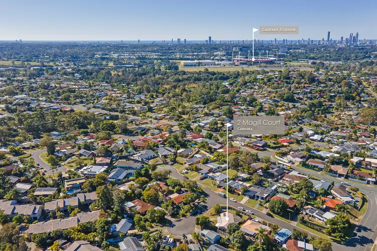 Second view of Homely house listing, 2 Magill Court, Carrara QLD 4211