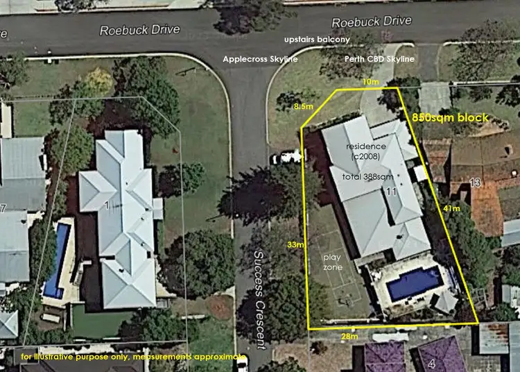 Fourth view of Homely house listing, 11 Roebuck Drive (cnr Success Crescent), Salter Point WA 6152