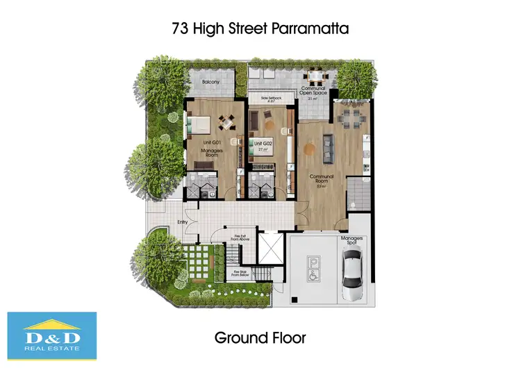 Second view of Homely block of units listing, 73 High Street, Parramatta NSW 2150