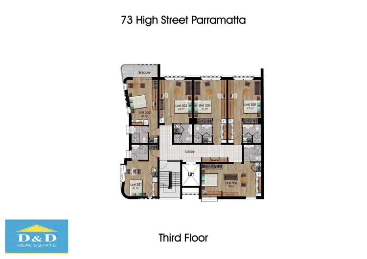 Fifth view of Homely block of units listing, 73 High Street, Parramatta NSW 2150