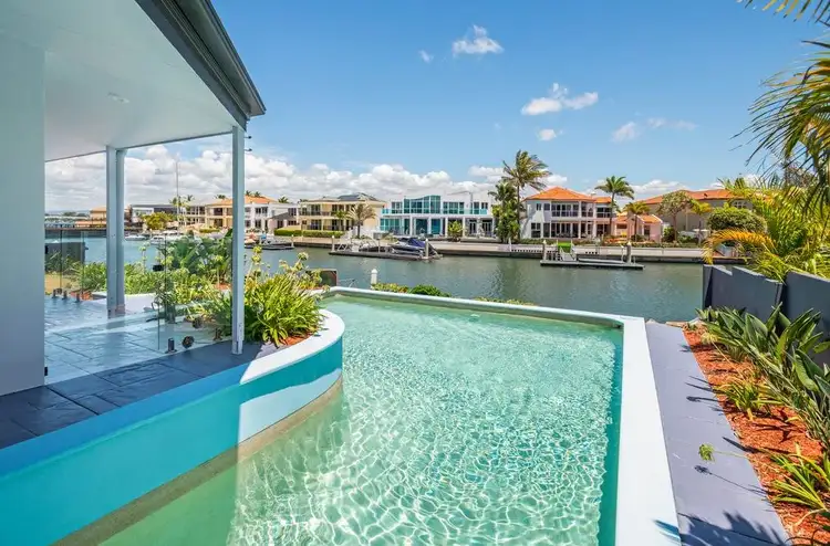Main view of Homely house listing, 21 QUEEN GUINEVERES PLACE, Paradise Point QLD 4216