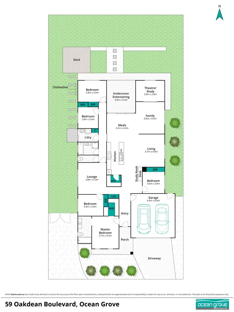 Second view of Homely house listing, 59 Oakdean Boulevard, Ocean Grove VIC 3226
