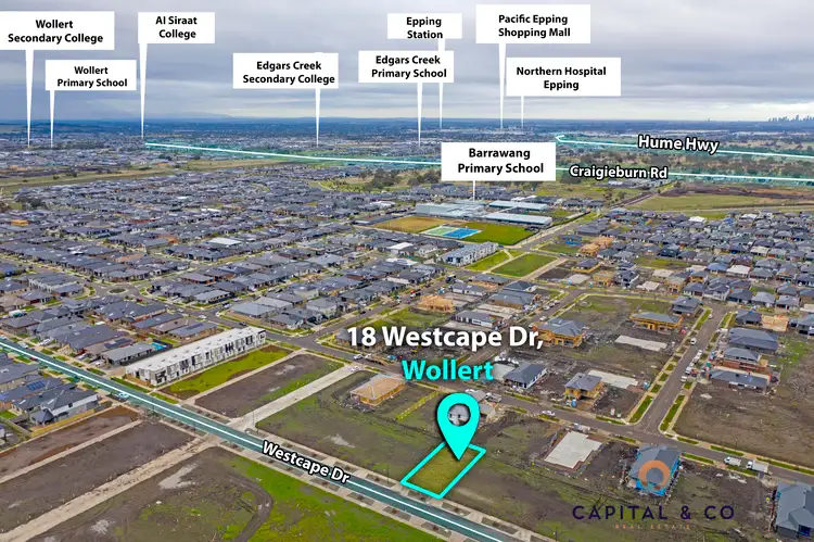 Third view of Homely land listing, 18 Westcape Drive, Wollert VIC 3750