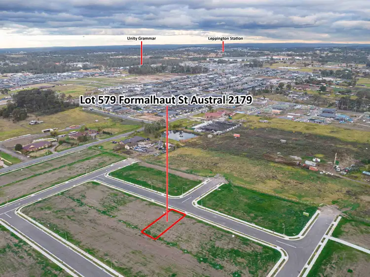Second view of Homely land listing, 19 Fomalhaut Street, Austral NSW 2179