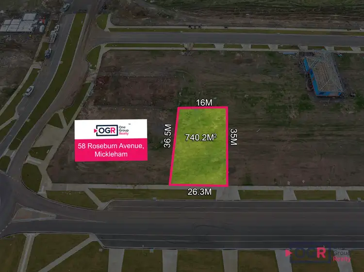 Third view of Homely land listing, 58 Roseburn Avenue, Mickleham VIC 3064