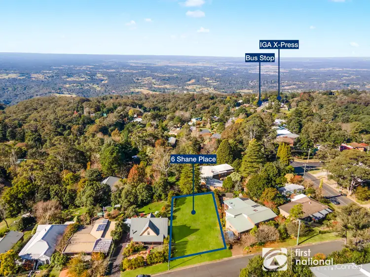 Main view of Homely land listing, 6 Shane Place, Kurrajong Heights NSW 2758