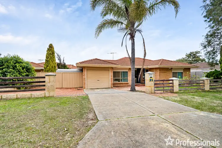 Second view of Homely semi-detached listing, 21 Aristos Way, Marangaroo WA 6064