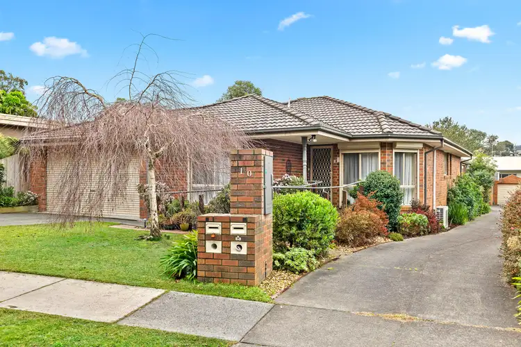 Main view of Homely unit listing, 1/10 Sundew Avenue, Boronia VIC 3155