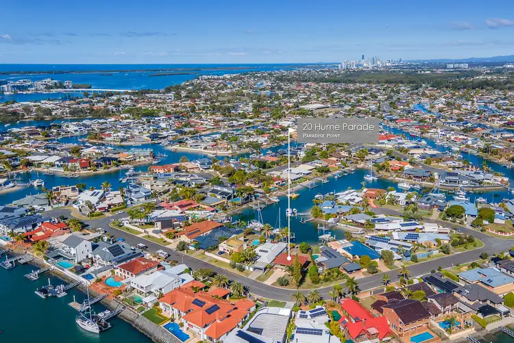 Second view of Homely house listing, 20 Hume Parade, Paradise Point QLD 4216