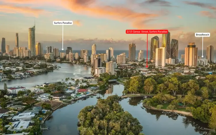 Main view of Homely unit listing, 1/25 Genoa Street, Surfers Paradise QLD 4217