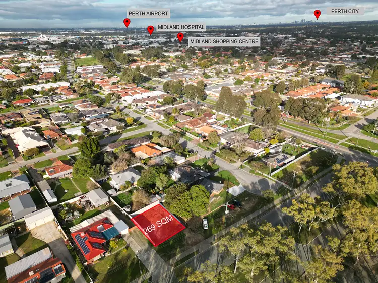 Main view of Homely land listing, LOT 2, 56 Wroxton Street, Midland WA 6056