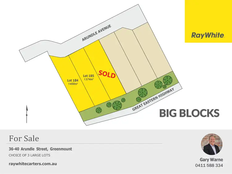 Second view of Homely land listing, LOT 186, 40 Arundle Avenue, Greenmount WA 6056