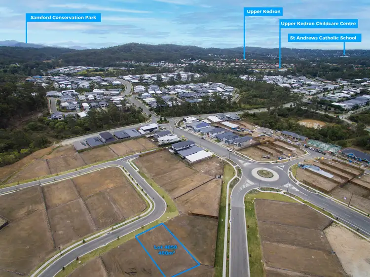 Seventh view of Homely land listing, Lot 4058 Sundown Circuit, Upper Kedron QLD 4055