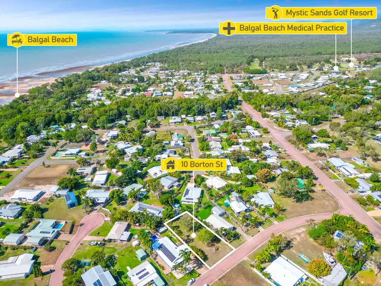 Second view of Homely land listing, 10 Borton Street, Balgal Beach QLD 4816