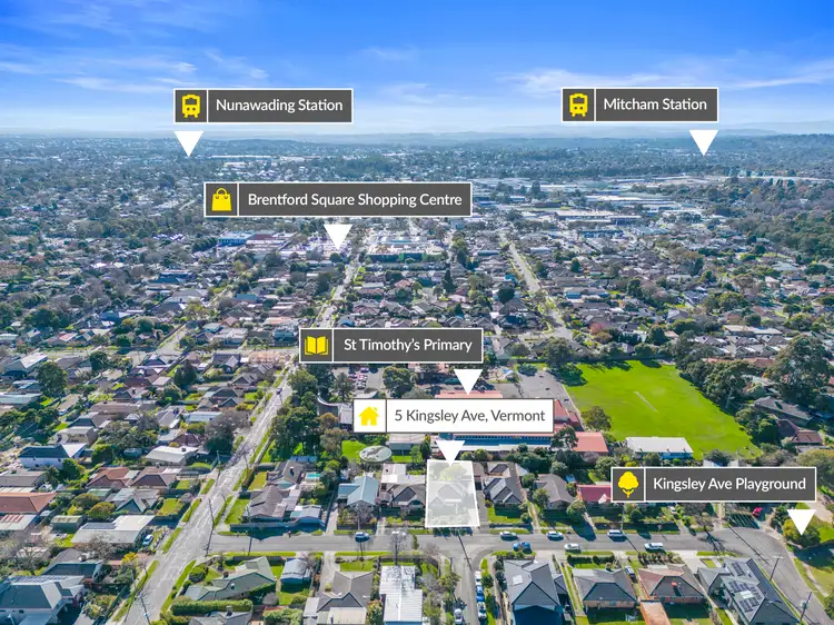 Fifth view of Homely house listing, 5 Kingsley Avenue, Vermont VIC 3133