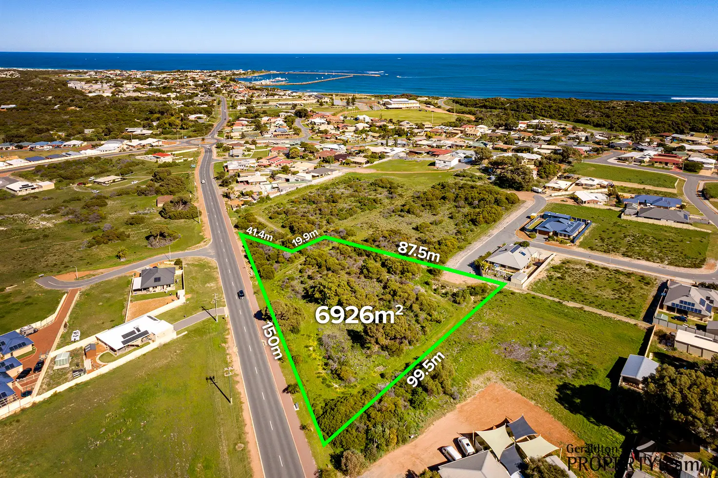 Main view of Homely land listing, 201 Point Leander Drive, Port Denison WA 6525