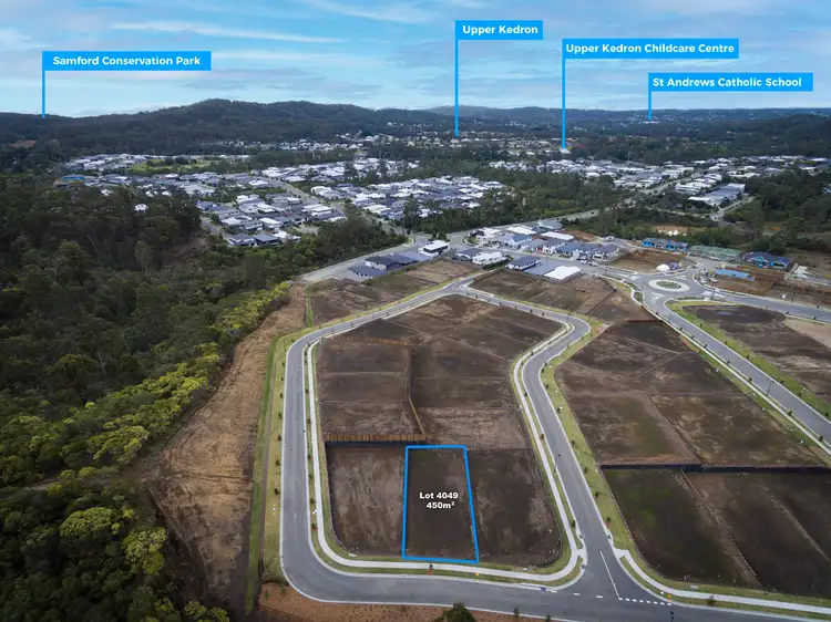 Fifth view of Homely land listing, Lot 4049 Sundown Circuit, Upper Kedron QLD 4055