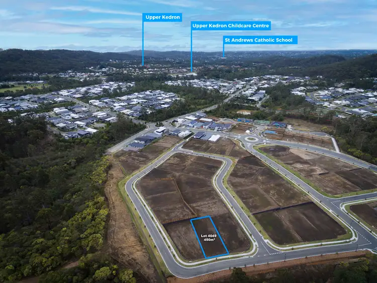 Sixth view of Homely land listing, Lot 4049 Sundown Circuit, Upper Kedron QLD 4055