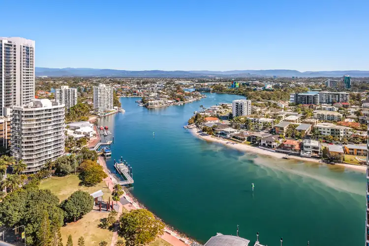 Second view of Homely apartment listing, 3192/23 Ferny Avenue, Surfers Paradise QLD 4217