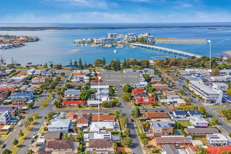 Second view of Homely house listing, 25 Victor Avenue, Paradise Point QLD 4216