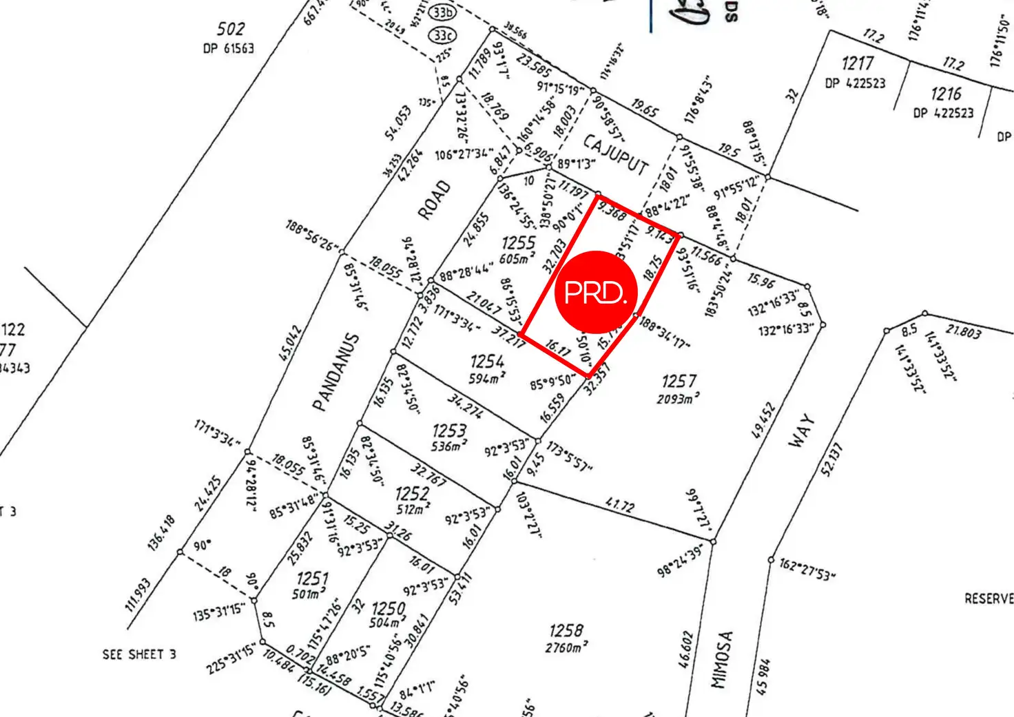 Main view of Homely land listing, LOT 1256 Cajuput Crescent, Djugun WA 6725