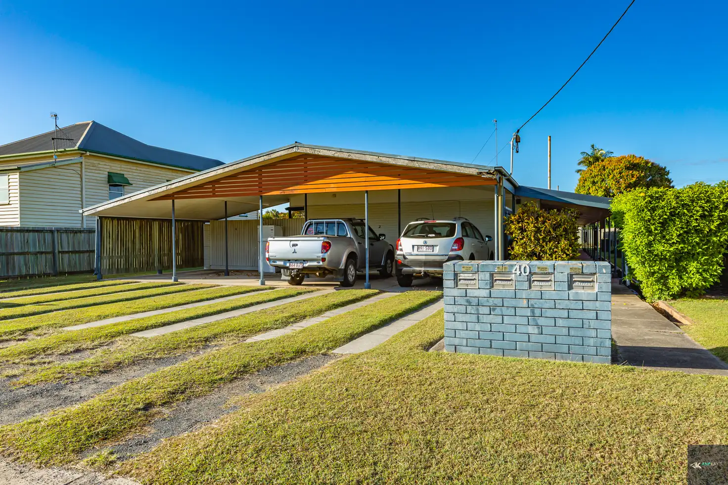 Main view of Homely block of units listing, 1-4/40 Goodwin Street, Bundaberg South QLD 4670