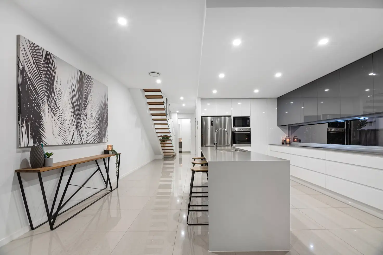 Main view of Homely semi-detached listing, 1/13 Victor Avenue, Paradise Point QLD 4216