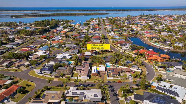 Second view of Homely house listing, 23 Karema Crescent, Runaway Bay QLD 4216