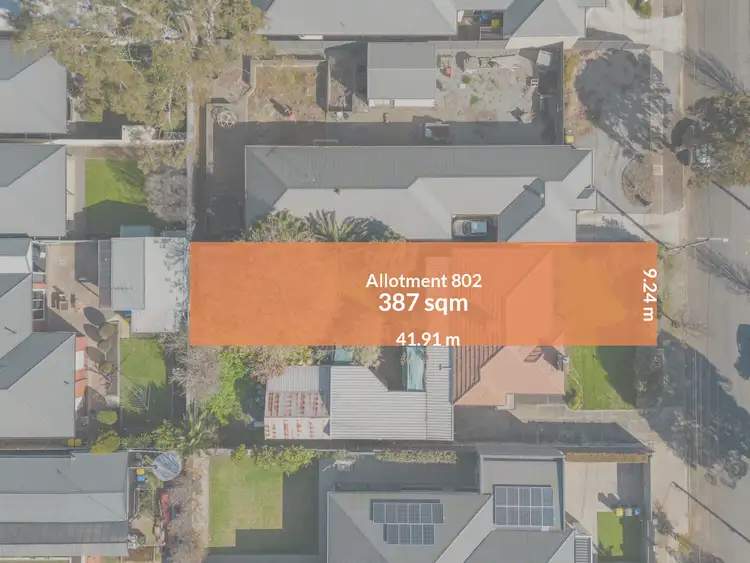 Second view of Homely land listing, LOT 802, 66 Wembley Avenue, Hectorville SA 5073