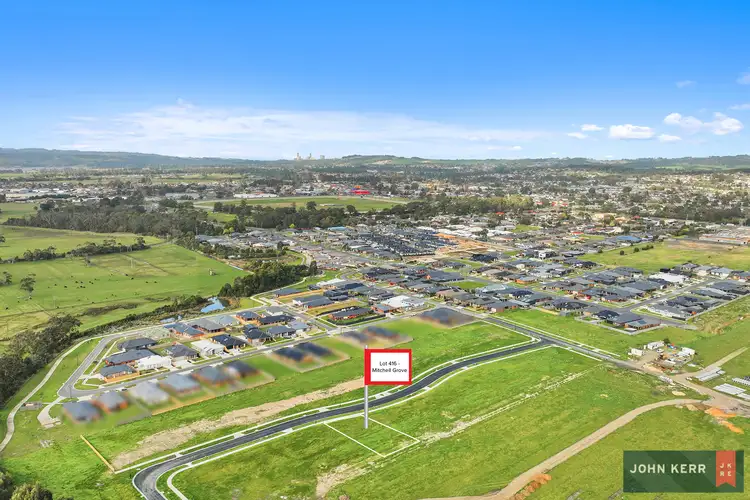 Main view of Homely land listing, Lot 416 Mitchell Grove, The Nelson Release, Moe VIC 3825