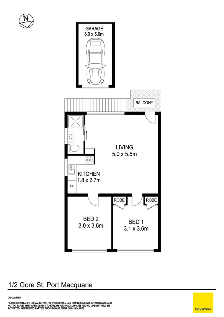 Third view of Homely block of units listing, 2 Gore Street, Port Macquarie NSW 2444