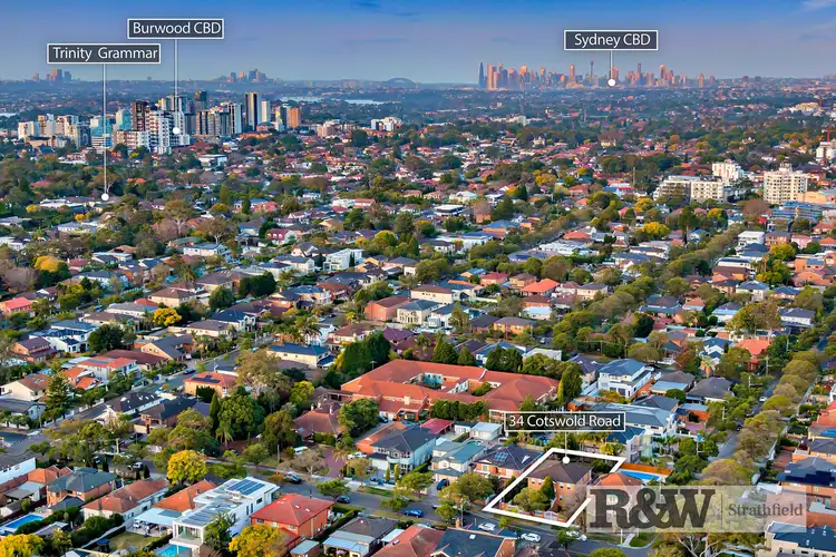 Third view of Homely house listing, 34 COTSWOLD ROAD, Strathfield NSW 2135