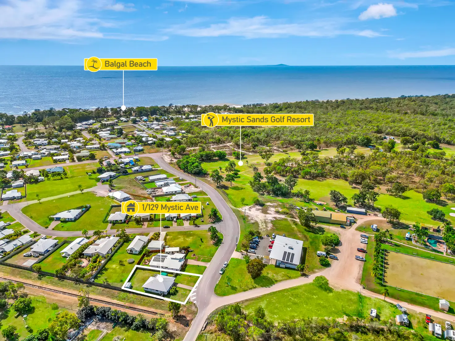 Main view of Homely house listing, 1/129 Mystic Avenue, Balgal Beach QLD 4816